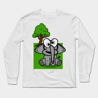 Little Elephant Long Sleeve T-Shirt